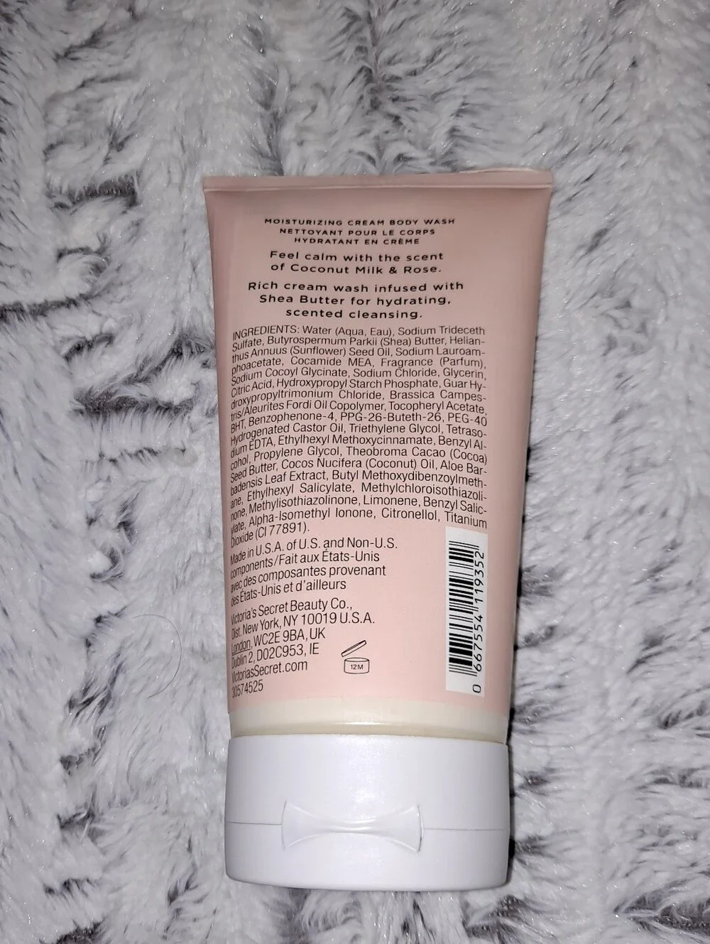 Victoria's Secret Coconut Milk And Rose Calm Cream Body Wash New